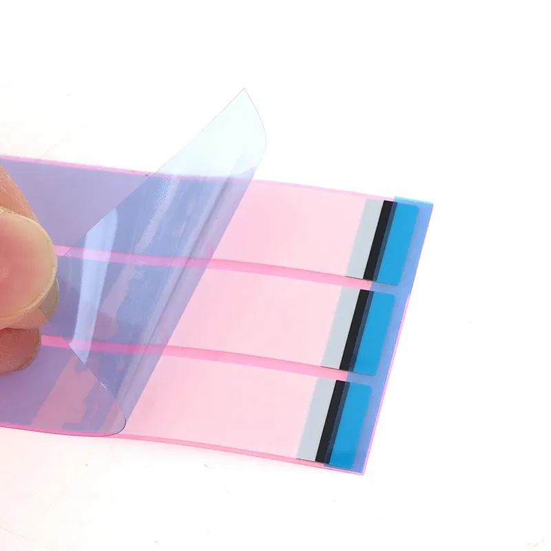 Color: Dark Blue - 10pcs Stretch Glue Seamless Double-sided Tape Battery Sticker Adhesive Tape Strips For Mobile Phone Battery Dropshipping