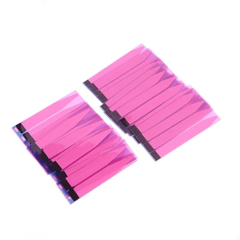 Color: Dark Blue - 10pcs Stretch Glue Seamless Double-sided Tape  Battery Sticker Adhesive Tape Strips For Mobile Phone Battery  Dropshipping