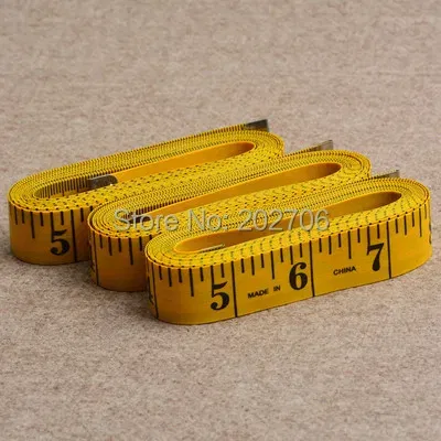 Color: Lavender - Top Quality Durable Soft 3 Meter 300 CM Sewing Tailor Tape Body Measure Ruler Dressmaking