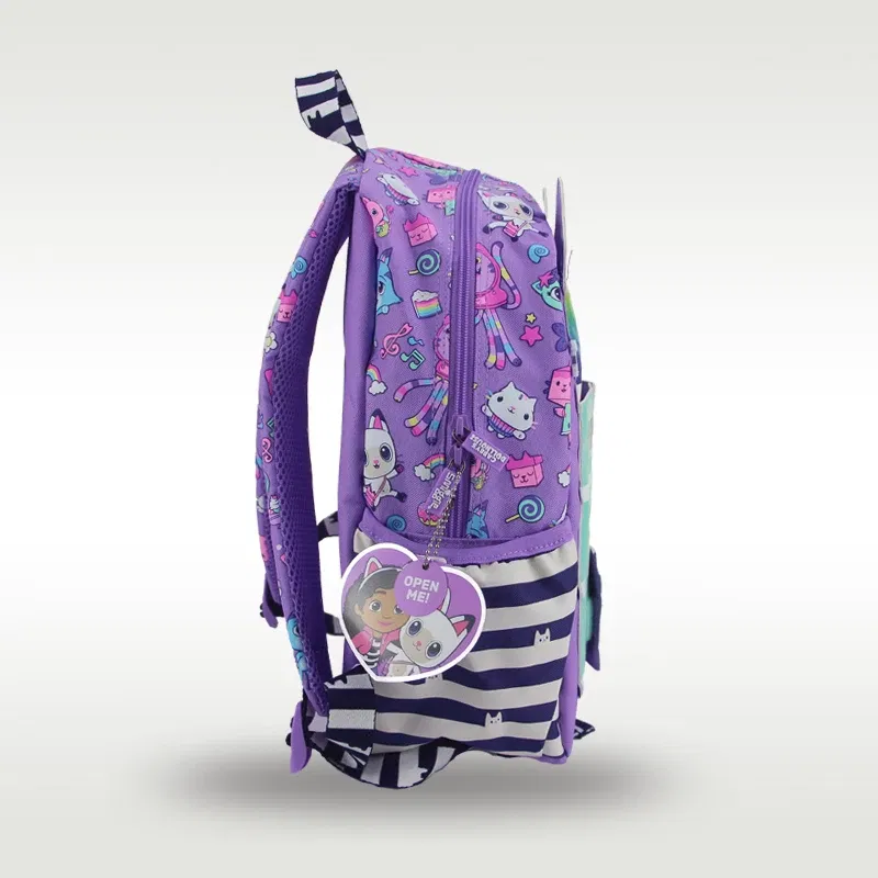 Color: Chocolate Color - Australia smiggle original children's schoolbag girls Gabby shoulder backpack Kawaii 3-7 year modeling bags 14 inch