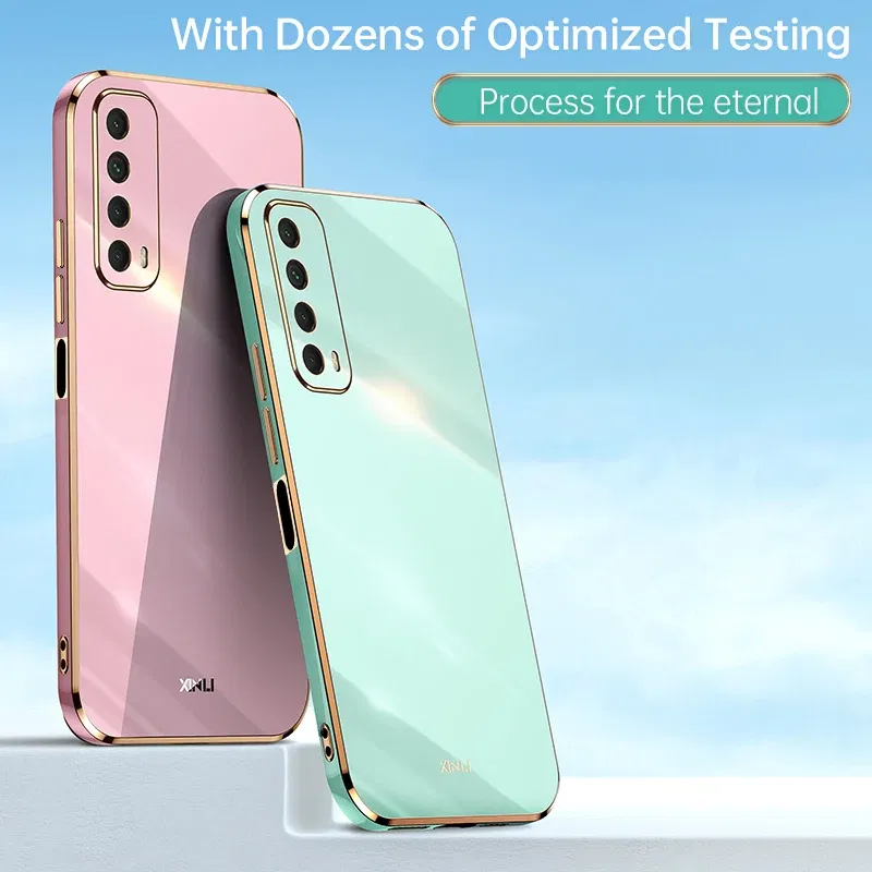 Color: green, Material: tpu - For Huawei P Smart 2021 Case High Quality Soft TPU Case For Huawei P Smart 2021 Anti-fall Anti-fingerprint Camera Protection