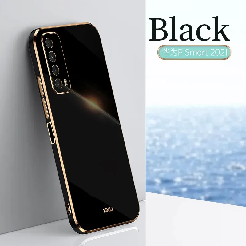 Color: green, Material: tpu - For Huawei P Smart 2021 Case High Quality Soft TPU Case For Huawei P Smart 2021 Anti-fall Anti-fingerprint Camera Protection