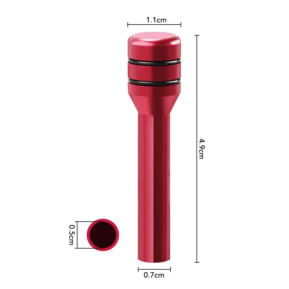 Color: Lavender - Car Alloy Door Lock Pins Lock Pin Screw Knob For Mercedes Benz W201 A B C Class GLA W176 CLK W209 W202 W220 W204 W203 W210 W124