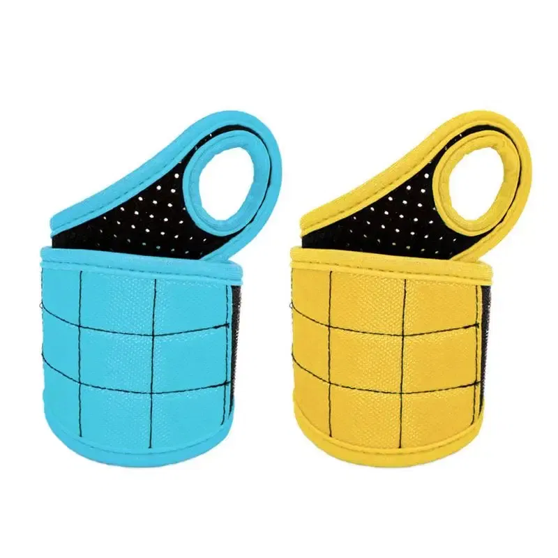 Ships From: CHINA, Color: Yellow - Woodworking Magnetic Wristband Portable Tool Wristband Magnetic Tool Holder Bag Electrician Wrist Tool Belt Screws Nails Drill