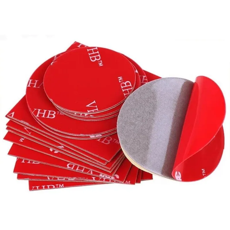 Color: Champagne - Super Strong VHB Double Sided Tape New Waterproof No Trace Self Adhesive Acrylic Patch Sticky For Home Car Office School