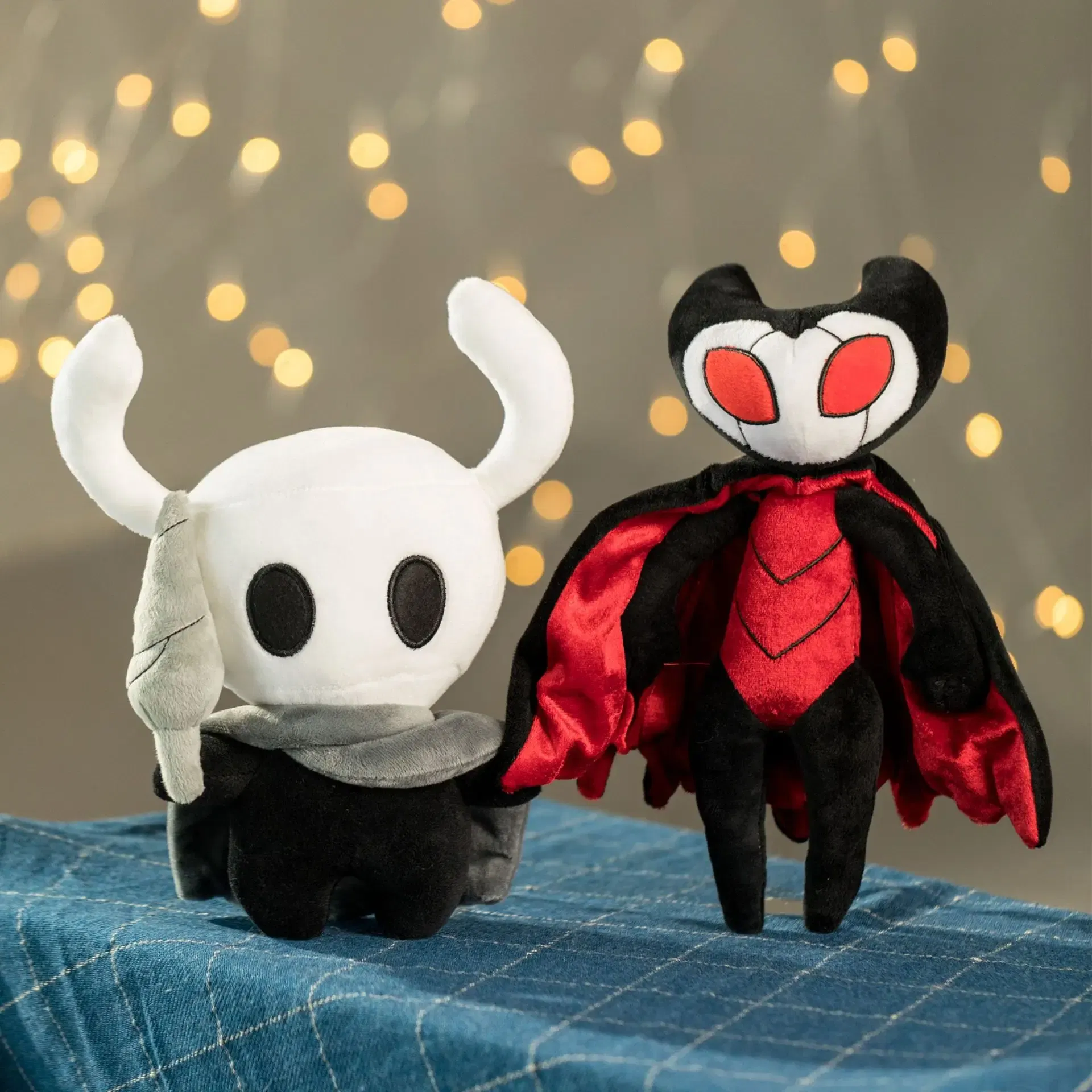 Color: FireBrick - Hollow Knight Plush Toys Game Hollow Knight Stuffed Animal Plush Dolls Kids Toys Birthday Holiday Gifts for Boys