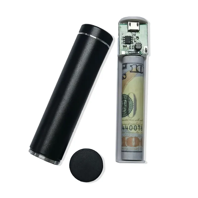 Color: WHITE - Fake Charger Station Power Bank Portable Pocket Diversion Secret Stash Safes Storage Compartment Container Cans Hiding Items