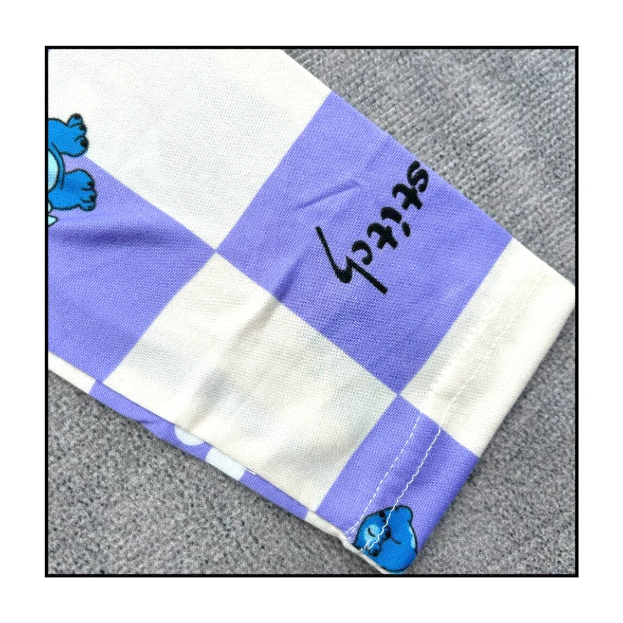 Color: Blue, Kid Size: 18m - 2pcs/set New Disney Stitch Children Pyjamas for Boys and Girls Sets Kid Minnie Home Wear Travel Casual Sleepwear Suit Cute Gift