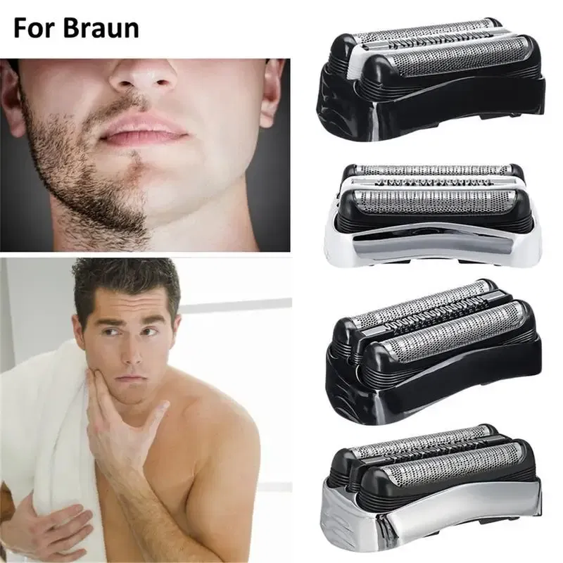 Color: Yellow, Ships From: CHINA - For Braun Series 3 Electric Shaver Head Replacement 320 330 340 350 380 300s 301s 310s 3000s 3010s 3020s 330S-4 3050cc 3040s