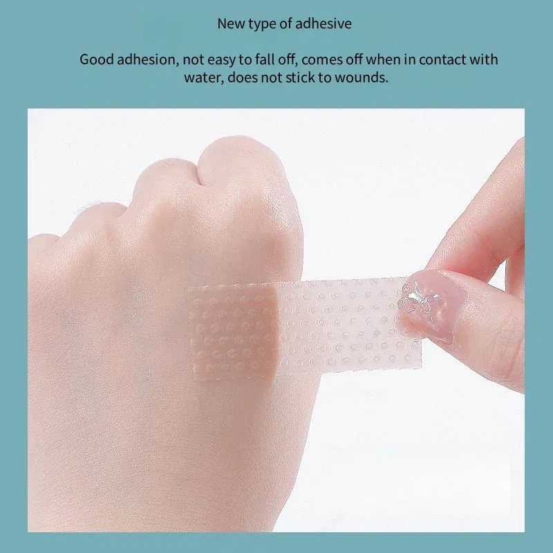 Color: Beige - Silicone Gel Heel Stickers Heel Protector Biomimetic Anti Pain Relief Adhesive Patch Cushion Foot Care Shoe Pads Grip Tapes