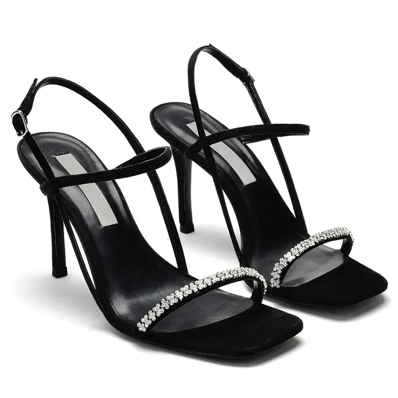 Black Pencil Heels