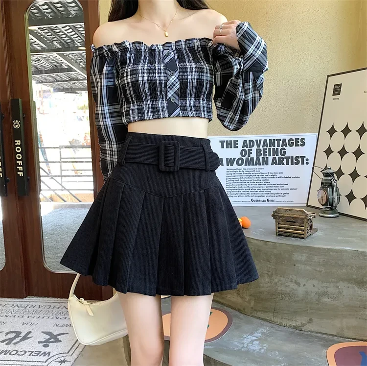 Black Pleated Skirt NZ