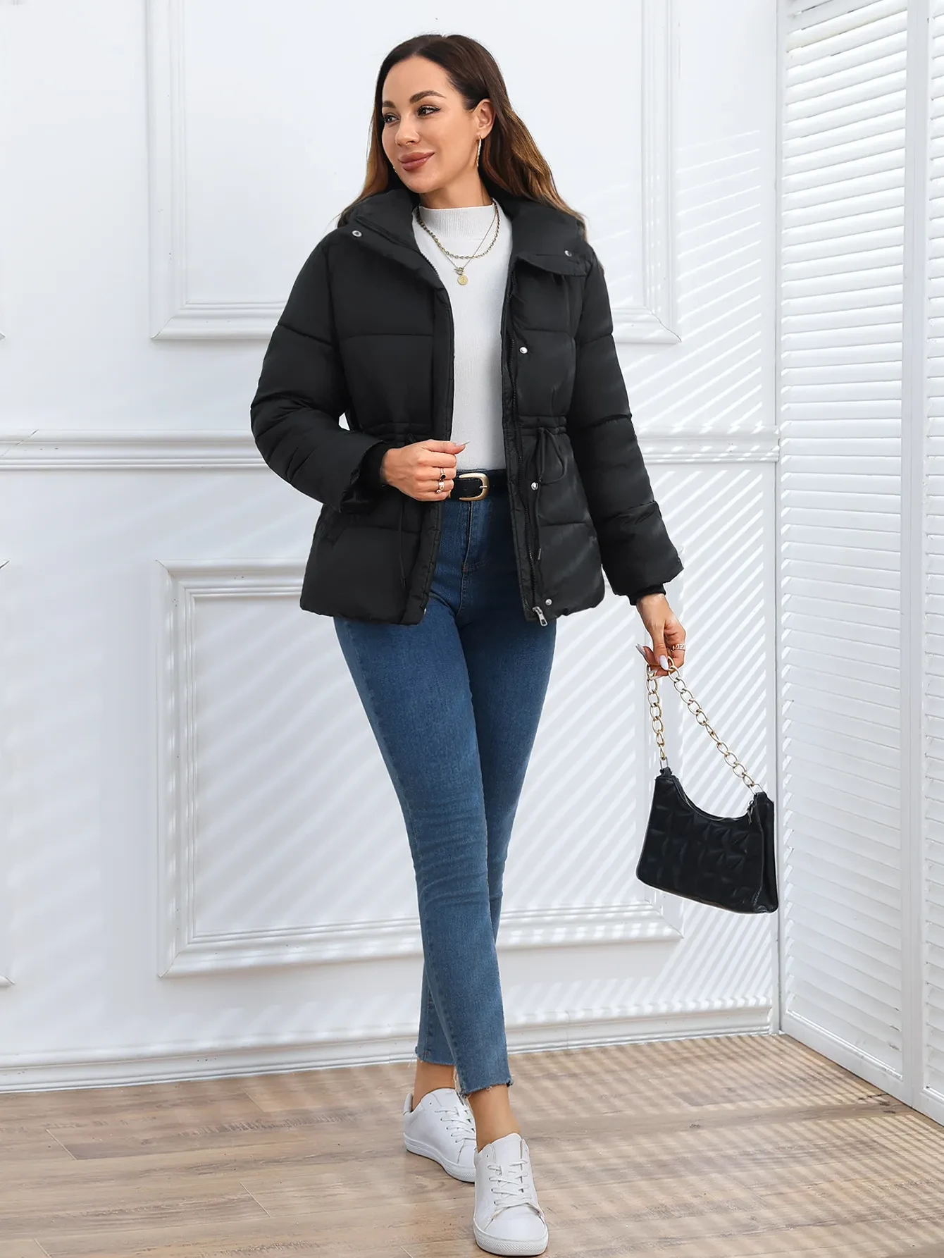Black Puffer Jacket NZ