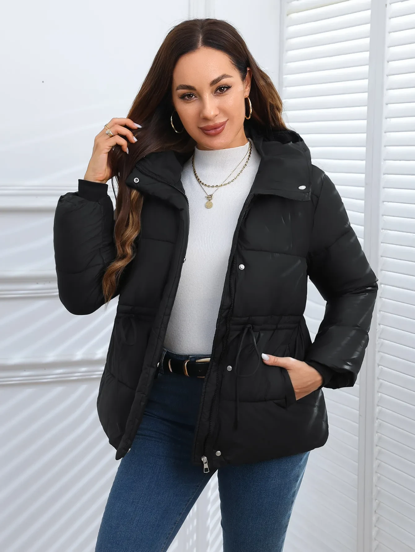Black Puffer Jacket NZ