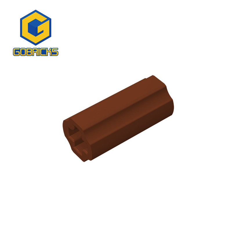 Color: Lavender - Gobricks 10PCS Bricks Connector 2L compatible with 59443 pieces of children's toys building blocks Part Children's Birthday Gift