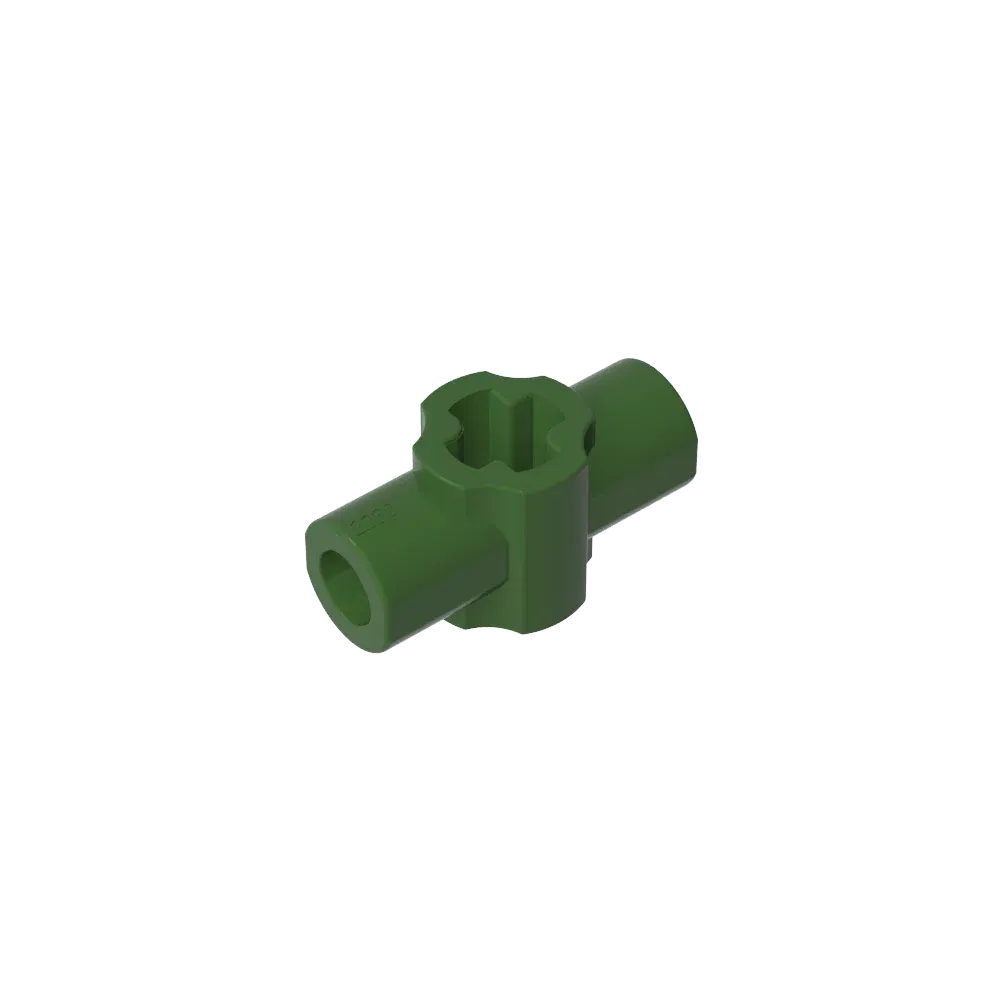 Color: Wood - Gobricks GDS-2230 Technical Axle Connector Hub with Perpendicular compatible with lego 24122 Assembles Building Blocks