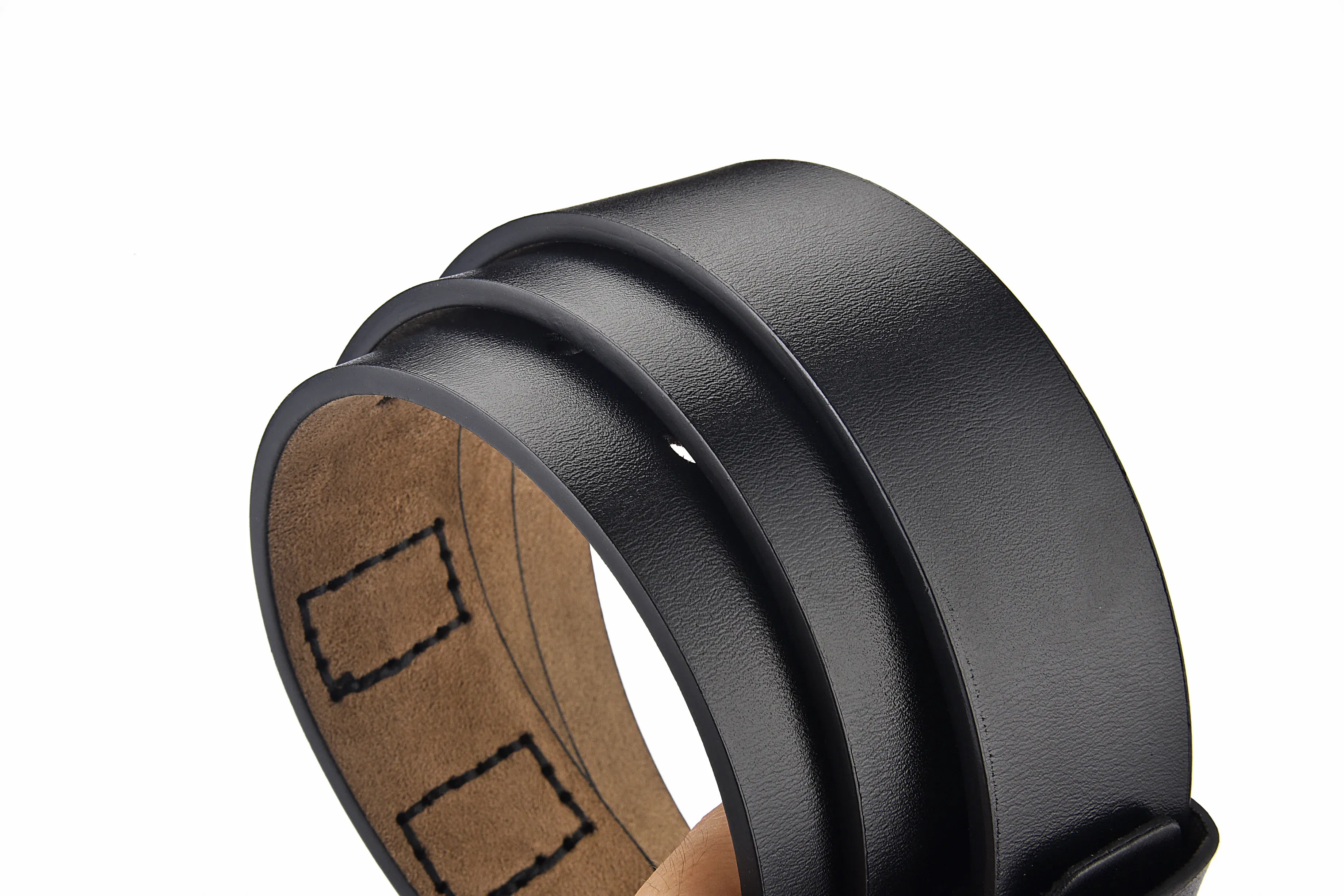 Color: black, Belt Length: 120cm - 【LEON?‡S?‘ Buckle  Leather Casual Jeans Belt Men High Quality Retro Luxury Male Strap Cintos 3 Colors 2023 NEW
