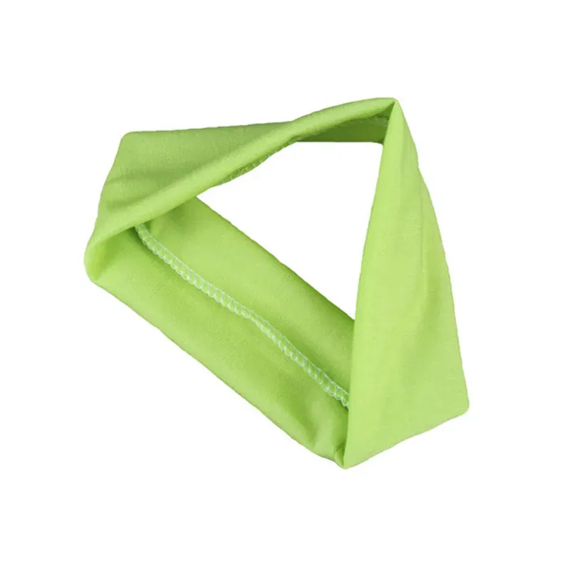 Color: Pink - Sweatband Headband Elasticity Sweat Bands Stretch Head Hair Band Sports Safety Yoga Basketball Gym Sport for Men and Women