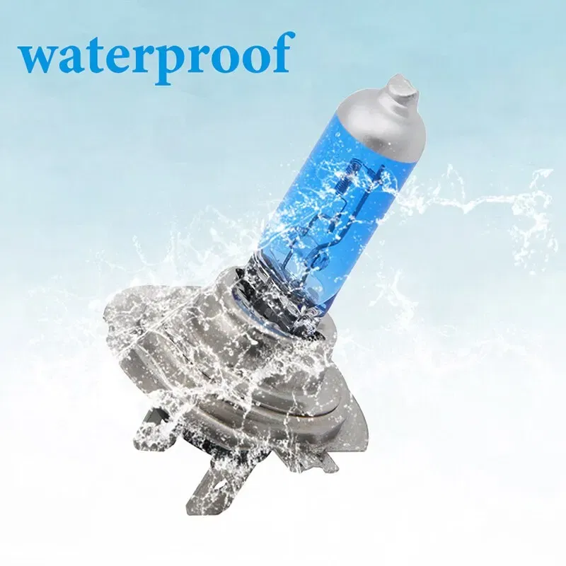 Emitting Color: changeable - 2pcs H7 LED Bulbs 55W 100W Halogen Bulbs Super Bright White Fog Lights 12V White Auto Bulb Headlights Lamp