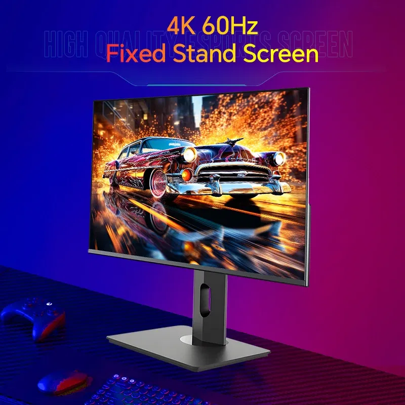 Color: WHITE, Ships From: CHINA - 2025 Anmite 27" IPS 4K Monitor Ps4 LCD Computer Game High color gamut screen suitable for graphic designers