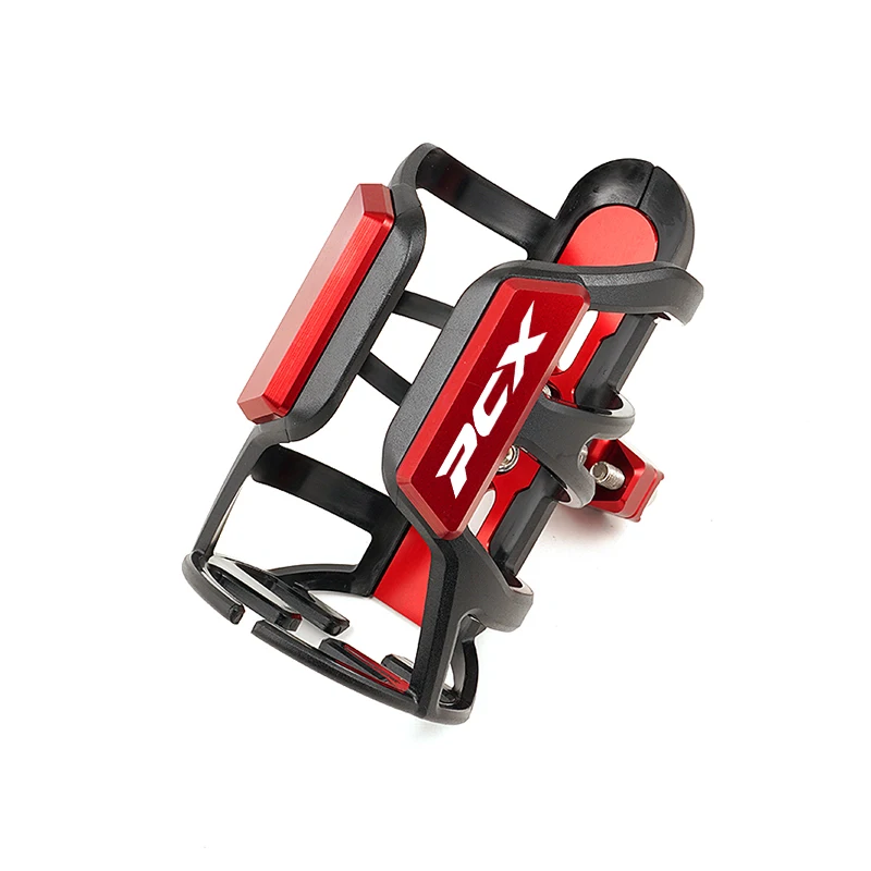 Color: WHITE - For Honda PCX 125 PCX125 PCX 150 PCX150 PCX 160 PCX160 Accessories Motorcycle Beverage Water Bottle Cage Drink Cup Holder