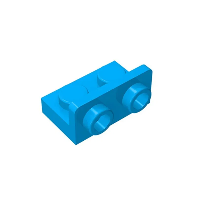 Color: Dark Azure, Size: S, Ships From: CHINA - 30PCS ANGULAR PLATE 1.5 BOT. 1X2 1/2 Compatible 99780 Plate Modified Self-Locking Bricks Building Blocks Toys Accessories