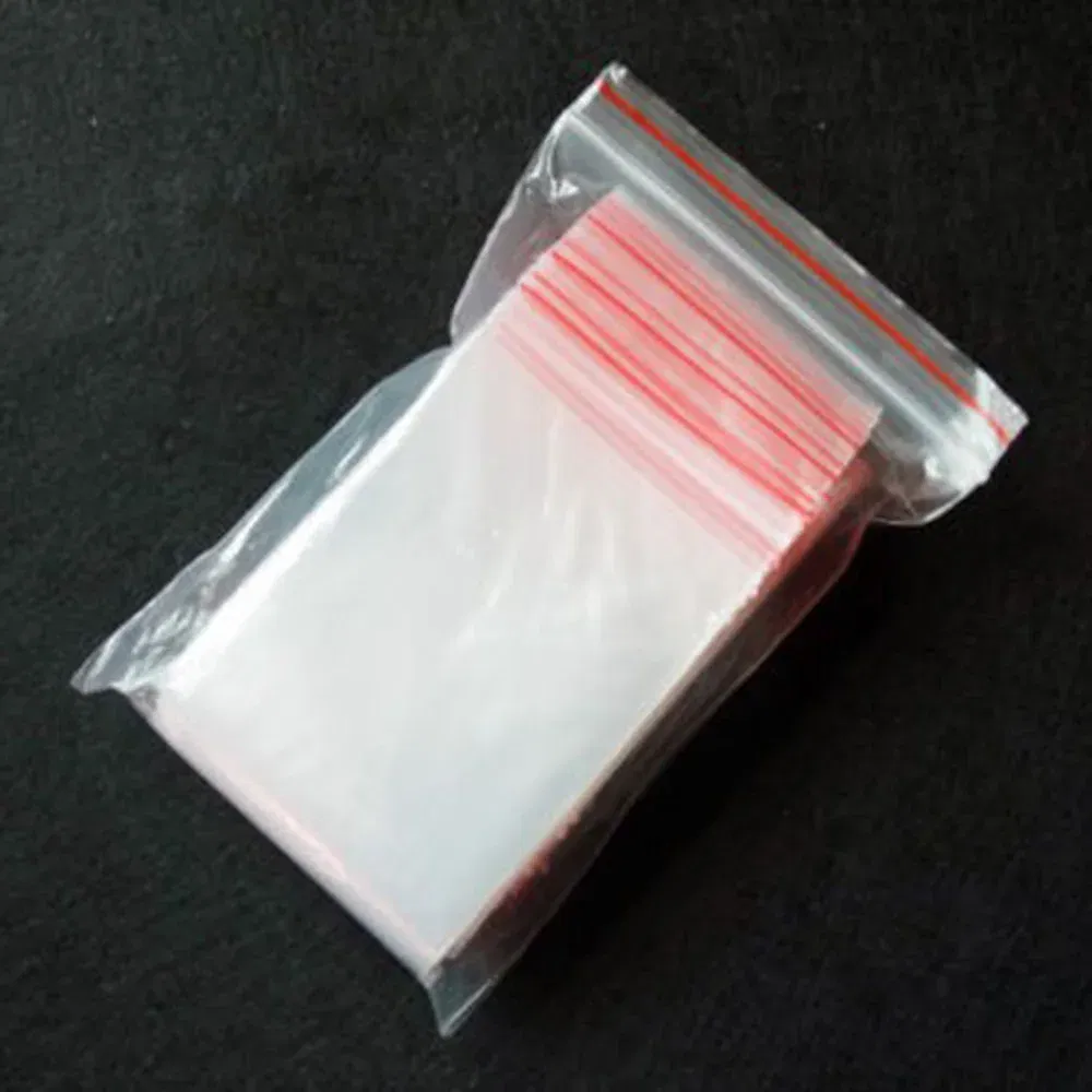 Color: Dark Khaki, Number of Pcs: 100Pcs, Specification: 5*7cm - 100pcs/pack Small Zip Lock Plastic Bags Reclosable Transparent Bag Shoe Bag Vacuum Storage Bag Food Storage Bag Poly Clear Bags