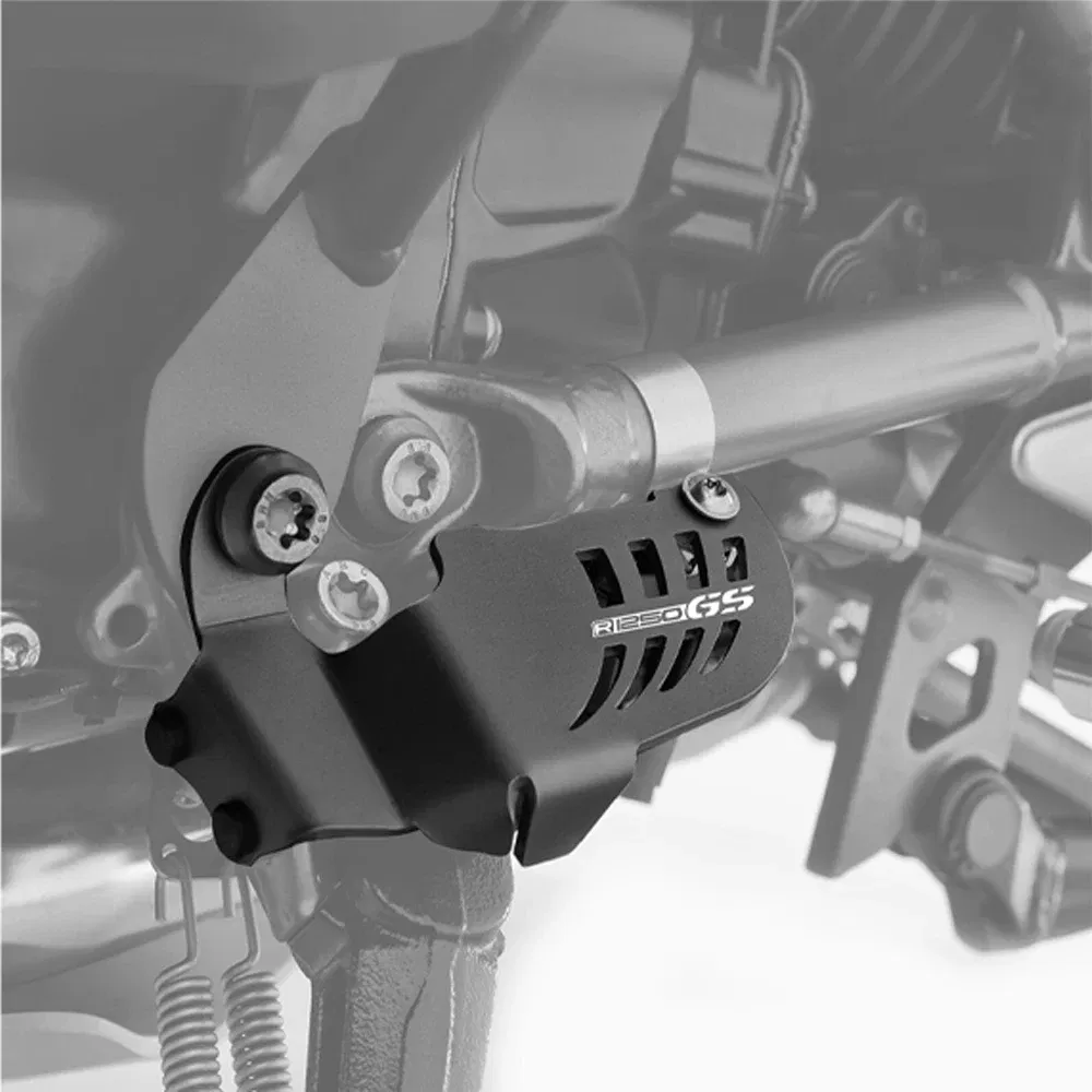 Color: Ivory - For BMW R1200GS R1200 GS LC ADV R1250GS R1250 R 1250 GS Adventure Side Stand Switch Protector Guard R1250RS R1250R R1200R 1200RS