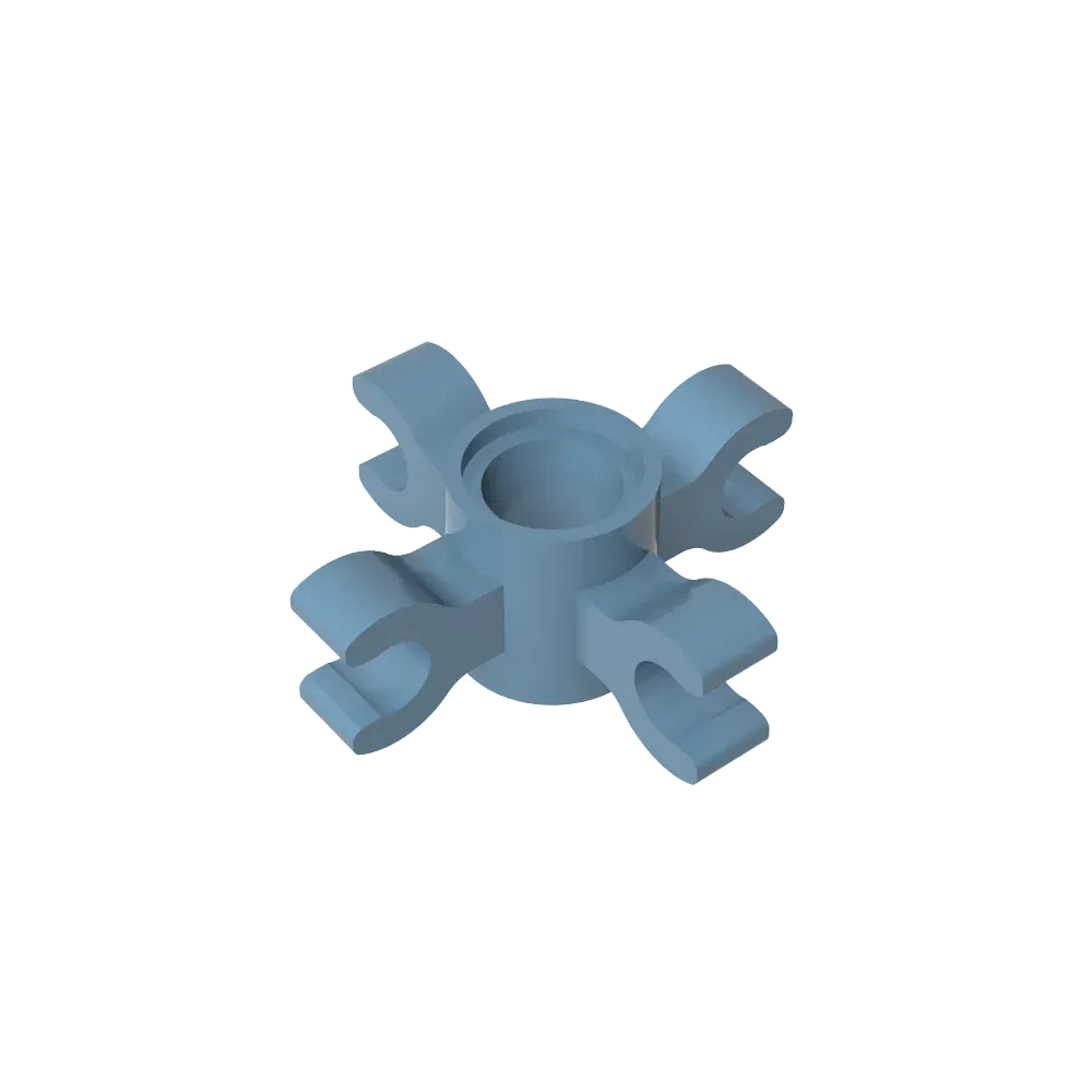 Color: Apricot - Eske Kouri Parts Building Blocks Bricks  GDS-1178 Technical Pin Connector Round compatible with lego 90202 15646 Assembles