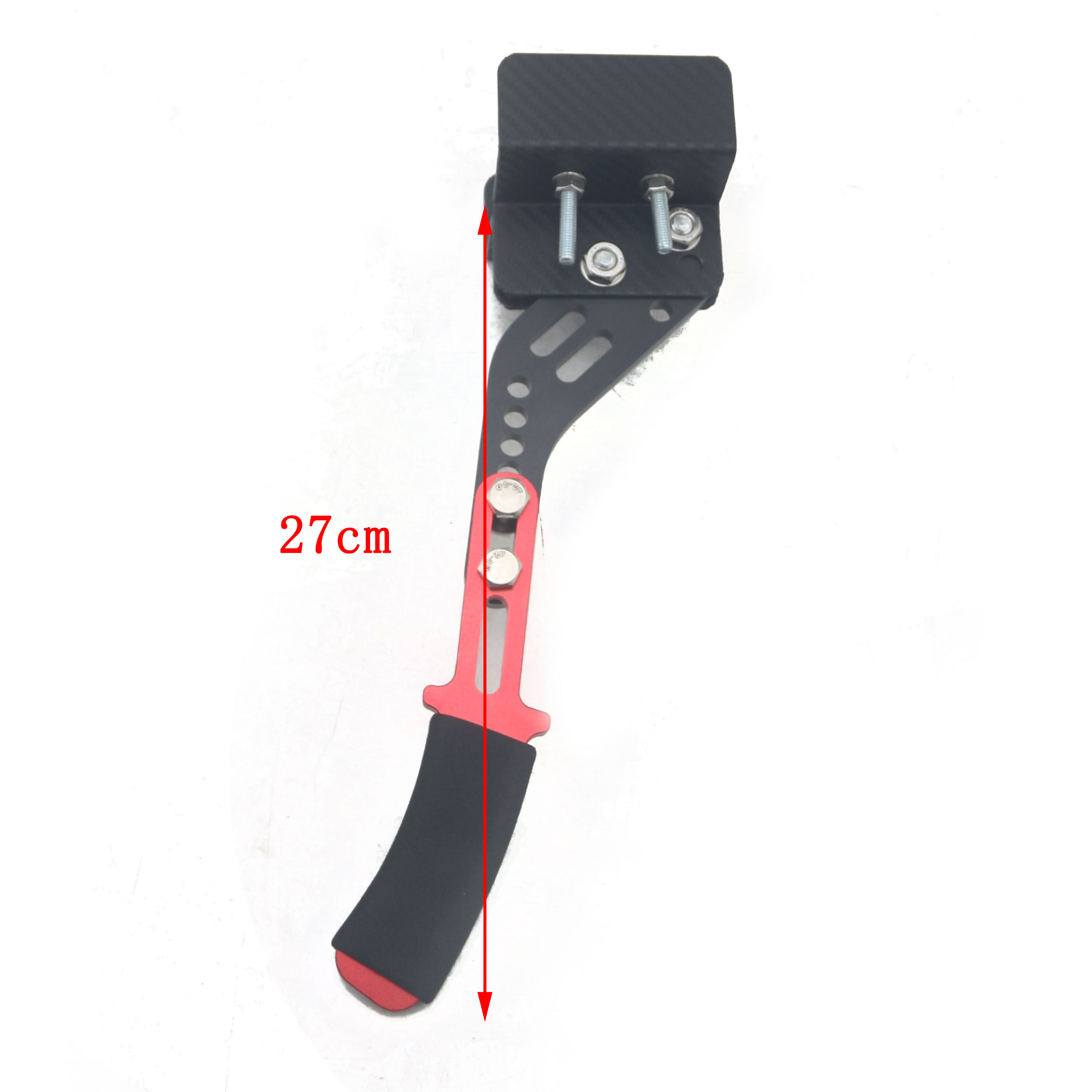 Color: Silver - 6 Colors Aluminum Drift Handbrake Extension Extender Lever Universal Fit For Most Car