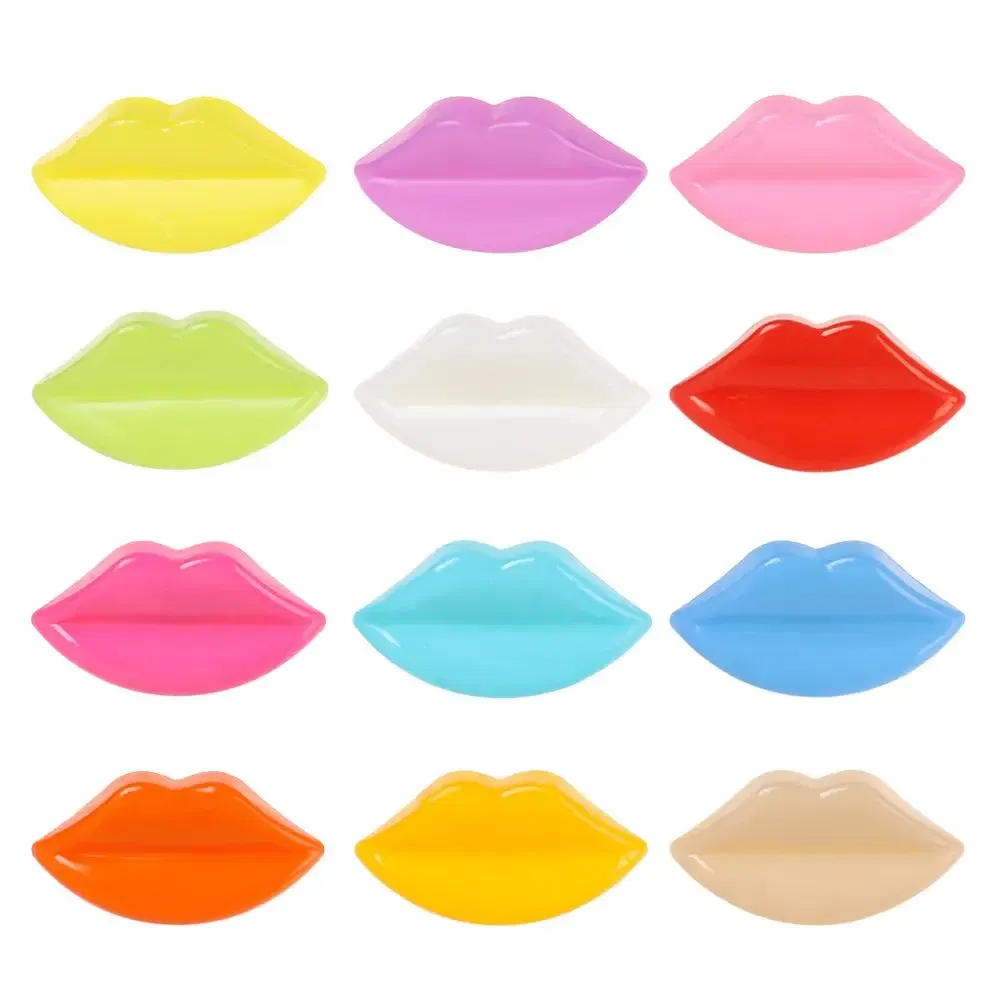Color: Red Wine - 20pcs Plastic Doll Safety Mouth Dolls Toy DIY Stuffed Doll Making Accessories Snap Animal Scrapbooking Puppet Knitting Doll