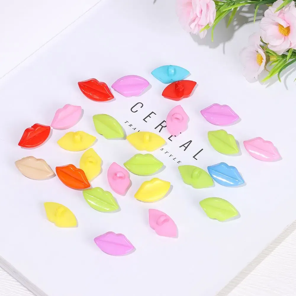 Color: Red Wine - 20pcs Plastic Doll Safety Mouth Dolls Toy DIY Stuffed Doll Making Accessories Snap Animal Scrapbooking Puppet Knitting Doll