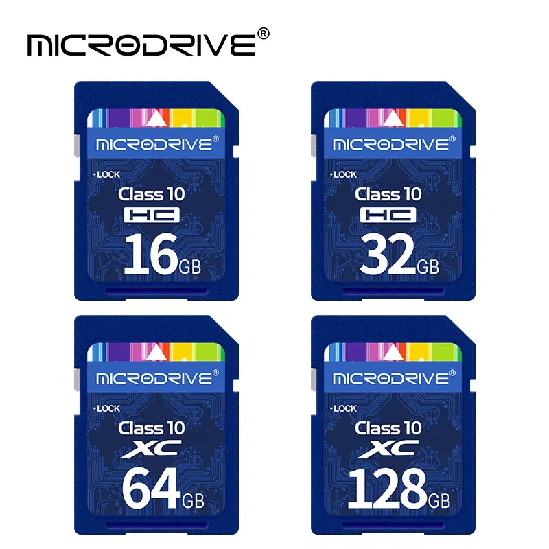 Capacity: 64 GB - High speed Class10 SD Card 32GB SD card 128G 64GB 32GB 16GB carte sd Memory Card sd pendrive for camera Microdrive