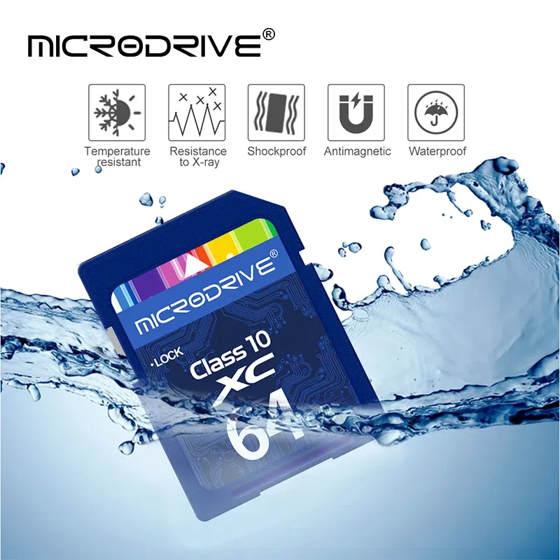 Capacity: 64 GB - High speed Class10 SD Card 32GB SD card 128G 64GB 32GB 16GB carte sd Memory Card sd pendrive for camera Microdrive