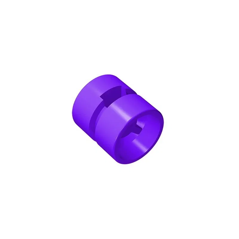 Color: PURPLE - Gobricks GDS-1068 RIM WIDE W. HOLE 11 - 11x12mm Hubs compatible with lego 6014 children's DIY Educational Building Blocks Tech