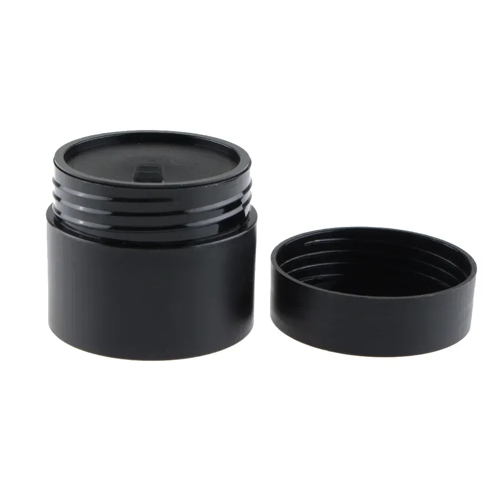 Color: Light Grey, Specifications: 18ml, Ships From: CHINA - 5g /15g/20g/30g/50g Empty Tight Waist Container Empty Travel Pp Facial Cream Jar Cosmetic Plastic Box Cosmetic Refillable Bottle