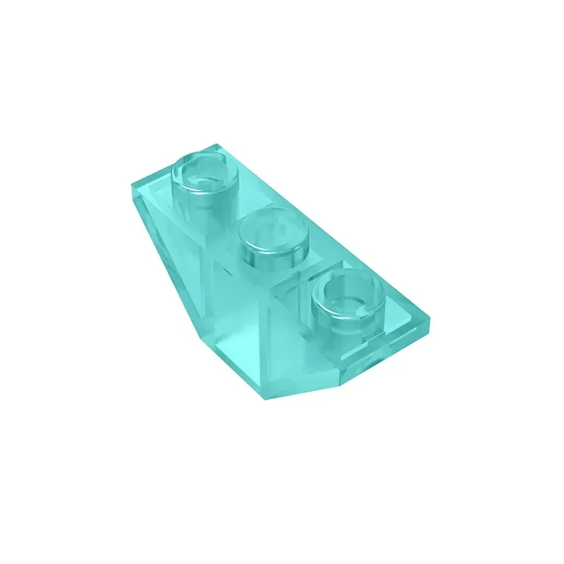 Color: green - Gobricks GDS-984 Slope, Inverted 45 3 x 1 Double compatible with lego 18759 2341 DIY Educational Building Blocks Technical