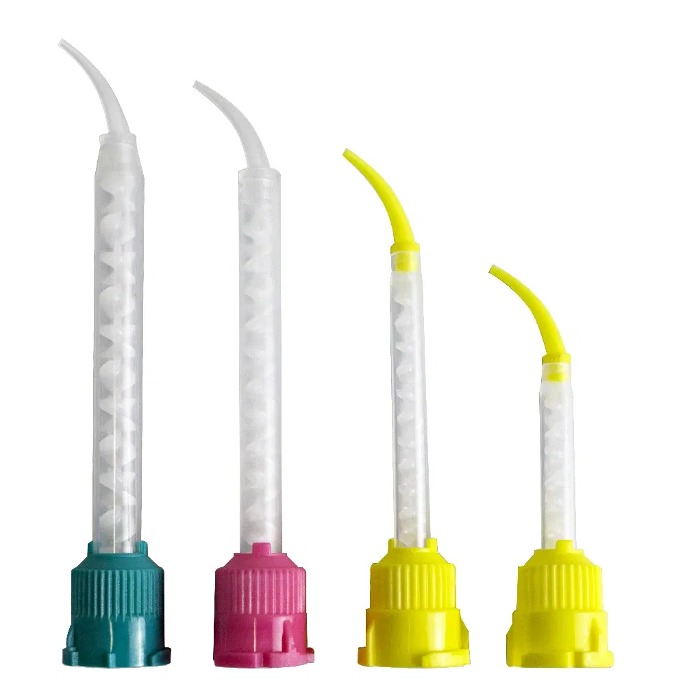 Color: multi, Ships From: CN - 50 pieces/batch of dental mixed head printing materials, laboratory denture color tubes, disposable silicone rubber injection