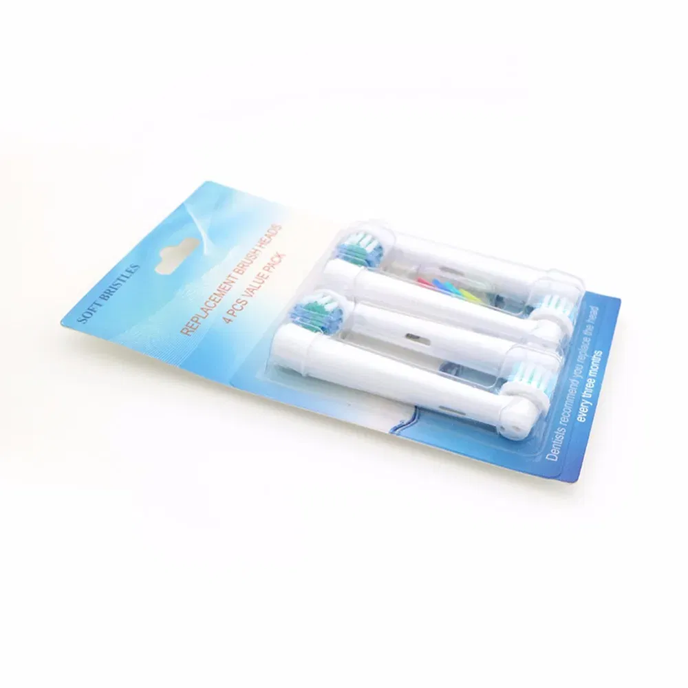 Color: Orange - Brush Heads for Oral-B Electric Toothbrush Fit Advance Power/Pro Health/Triumph/3D Excel/Vitality Precision Clean