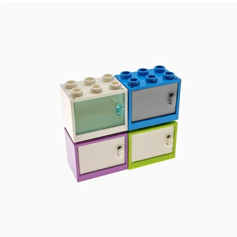 Color: Clear, Ships From: CHINA - CUPBOARD 2X3X2,DOOR 3X2,DRAWER Compatible 92410 4532 4533 30125 35245 4536 Self-Locking Bricks Building Blocks Toys Accessories