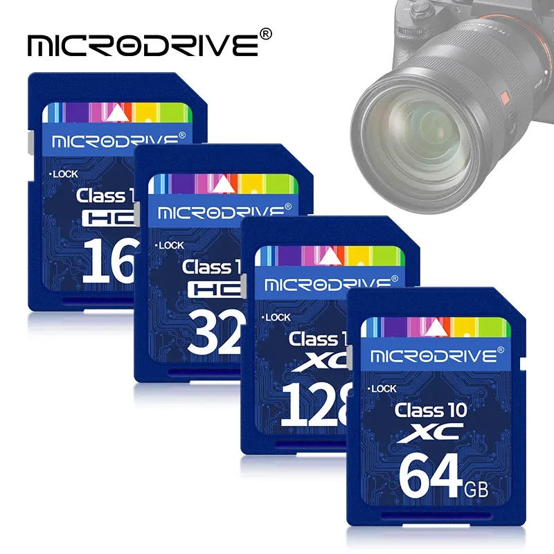 Capacity: 128 GB - 4K HD Camera Memory SD Card 128GB 16GB 64GB 32GB SD 4K Video Camera Flash usb stick sd cards Class 10 for camera
