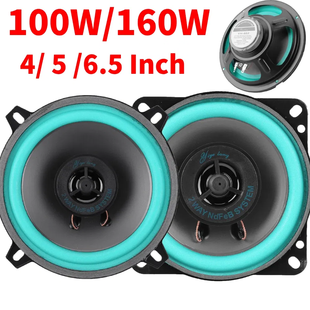 Size: 8" - Car Speakers 4/ 5 /6.5 Inch HiFi Coaxial Automotive Subwoofer Car Audio Music Stereo Speakers Audio Amplifier for Car Auto Horn