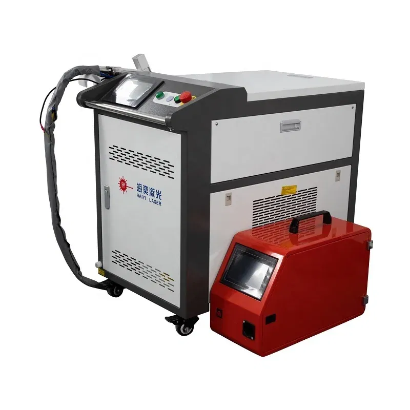 Color: Red, Ships From: CHINA - Raycus Automatic wire feeding 1000w 1500W 2000W JPT IPG laser welding machine handheld