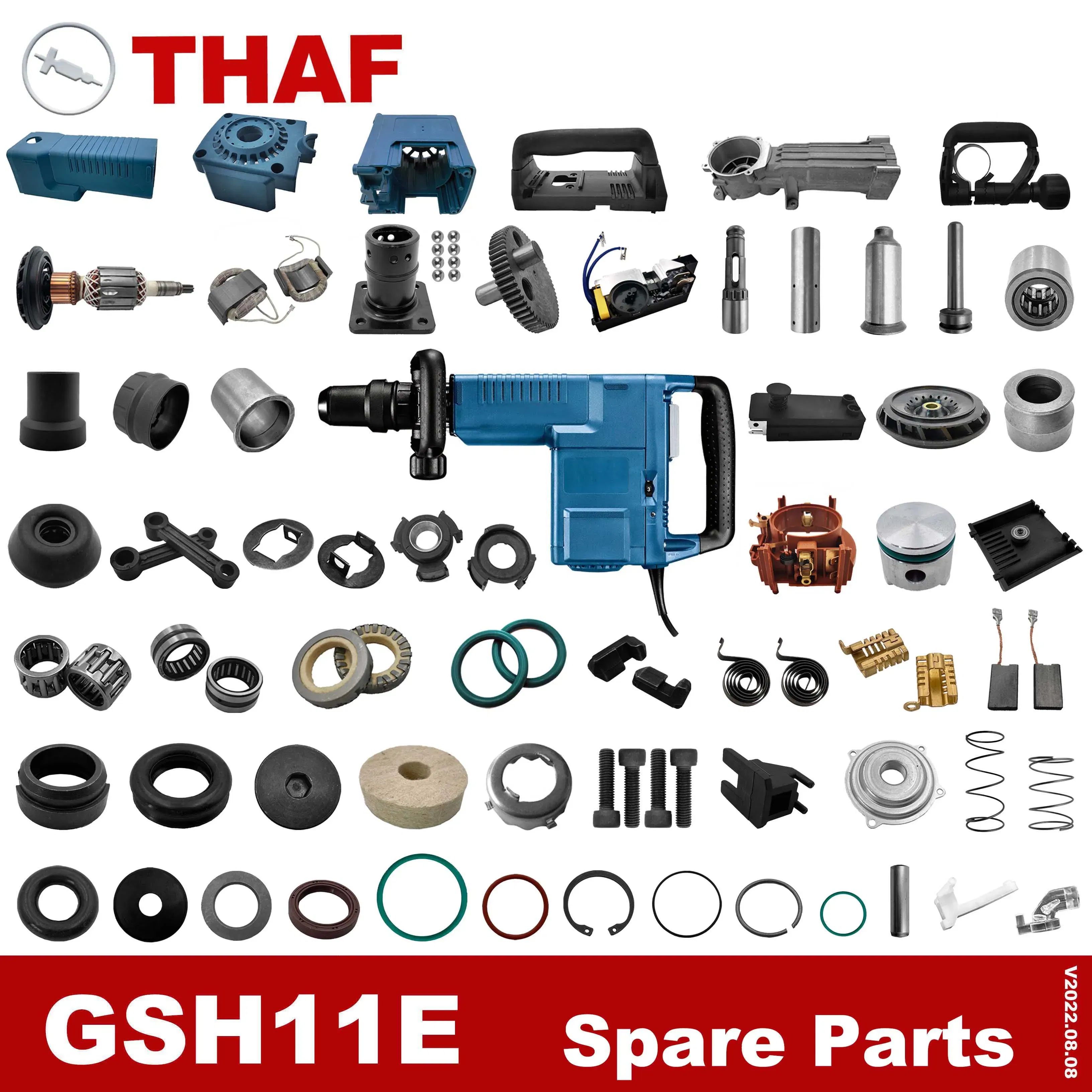 Color: Light Grey, Ships From: CHINA - Speed Governor Replacement Spare Parts for Bosch Demolition Hammer GSH11E GSH 11E B29 (220V/110V Now Available)