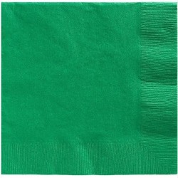 Beverage Napkins Festive Green - Pack of 20