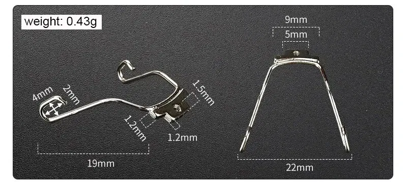 Color: GRAY - 1pair Silicone U Shape Nose Pad Arm Eyeglasses Anti Slip Accesssory