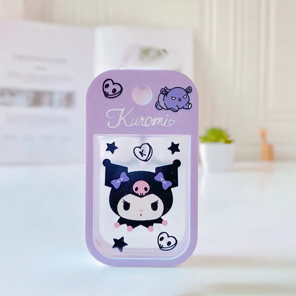 Color: Green - Sanrio Travel Perfume Bottle Refillable Melody Alcohol  Bottle Kawaii Kuromi Cinnamoroll  Gifts Boys Kids Girls Childrens