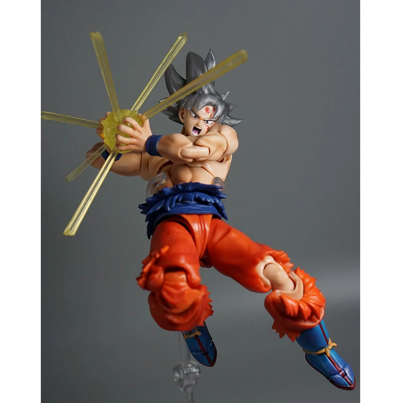 Color: WHITE, Size: >40cm - Black Hole Dragon Ball S.H.Figuarts SHF Ultra Instinct Son Goku Toyotarou Anime Action Figure Figuras model statue Toys gifts