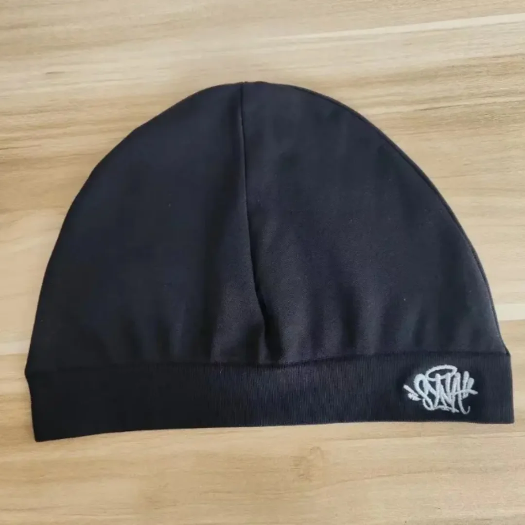 Color: Red - SynaWorld Skull Beanie 2024 New Knitting Syna Beanie Hat Men Women Paragraph Quality Cap Y2k Warm Beanies Syna Running Cap