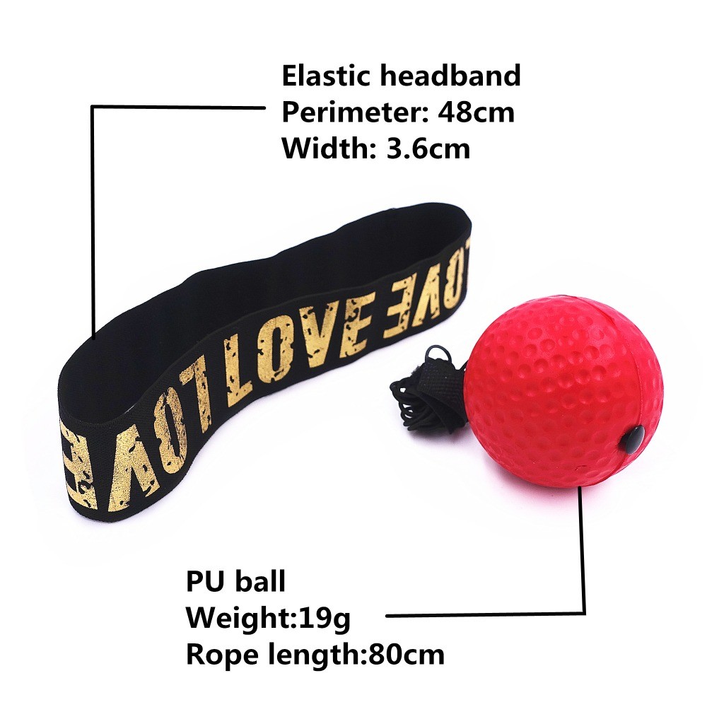Boxing Reflex Ball Headband
